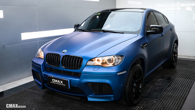 宝马(BMW)X6 HEXIS金属哑光蓝改色